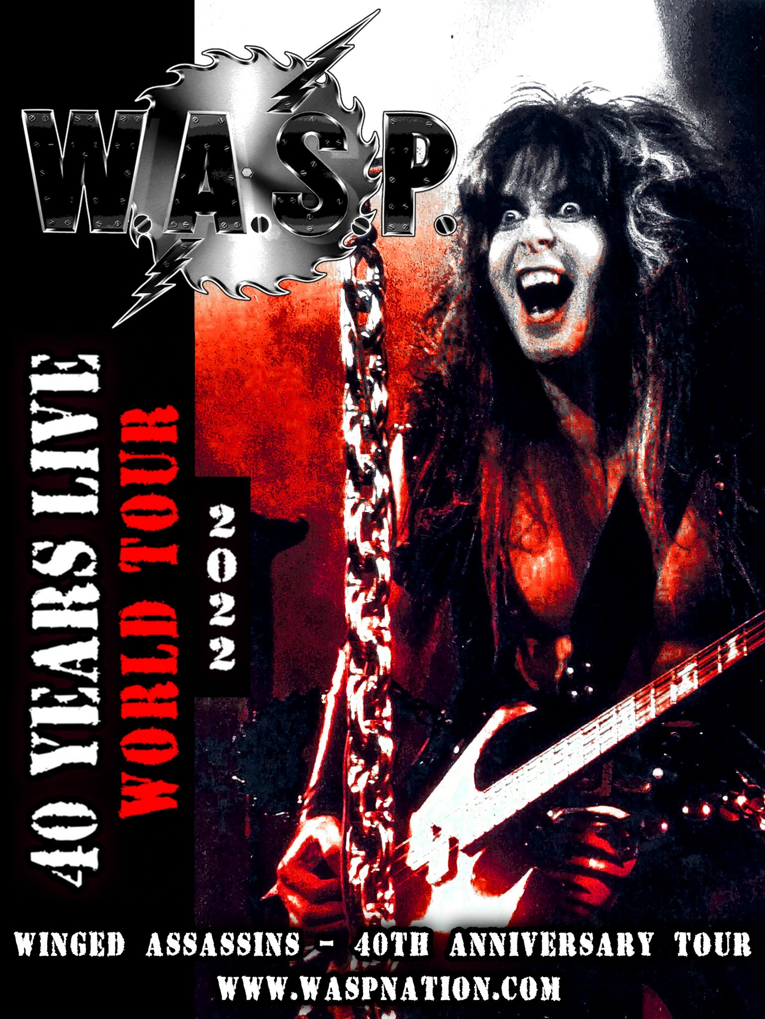 Blackie Lawless Discusses The W A S P Th Anniversary World Tour In A