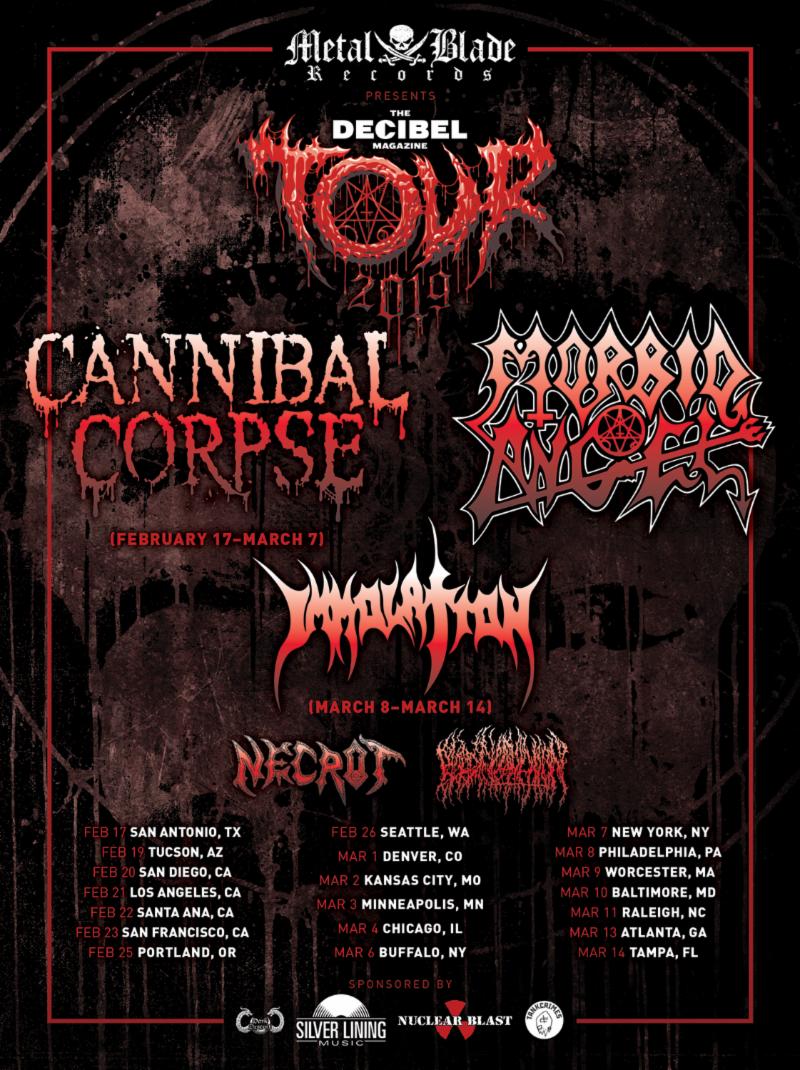 CANNIBAL CORPSE To Kick Off Decibel Magazine Tour BPM