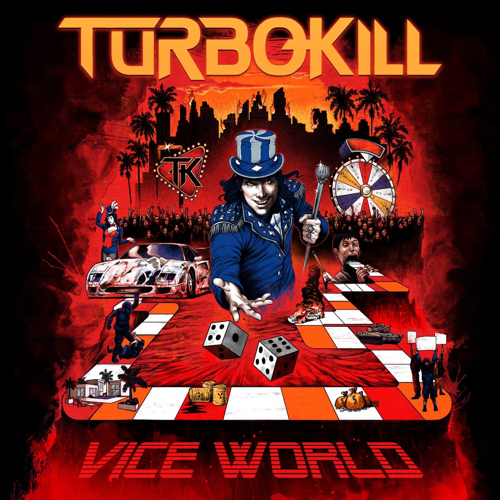 Turbokill - Vice World Album Art