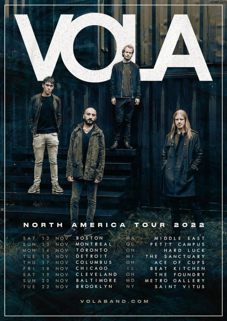 vola north american tour