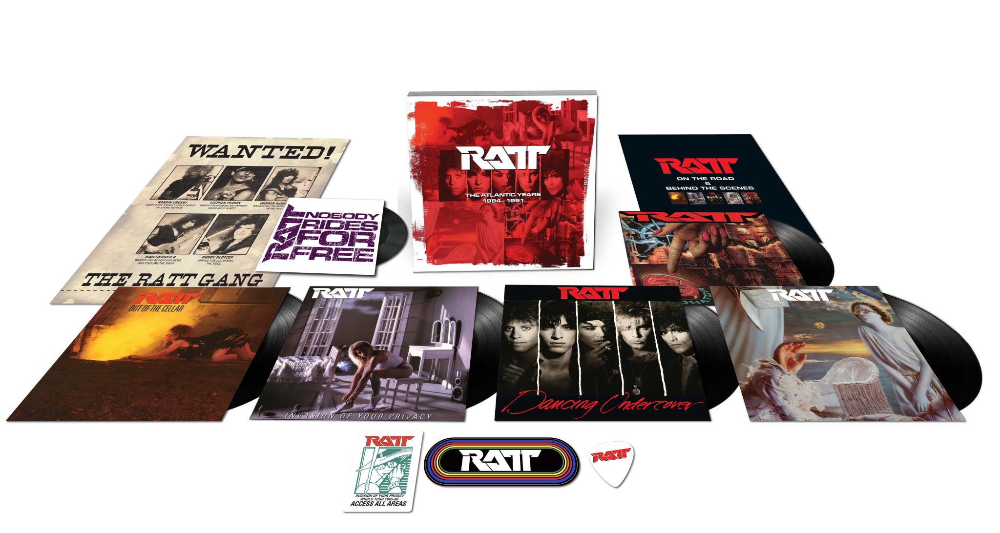 RATT’S CLASSIC ALBUMS COMPILED ON ‘THE ATLANTIC YEARS’ LIMITED EDITION