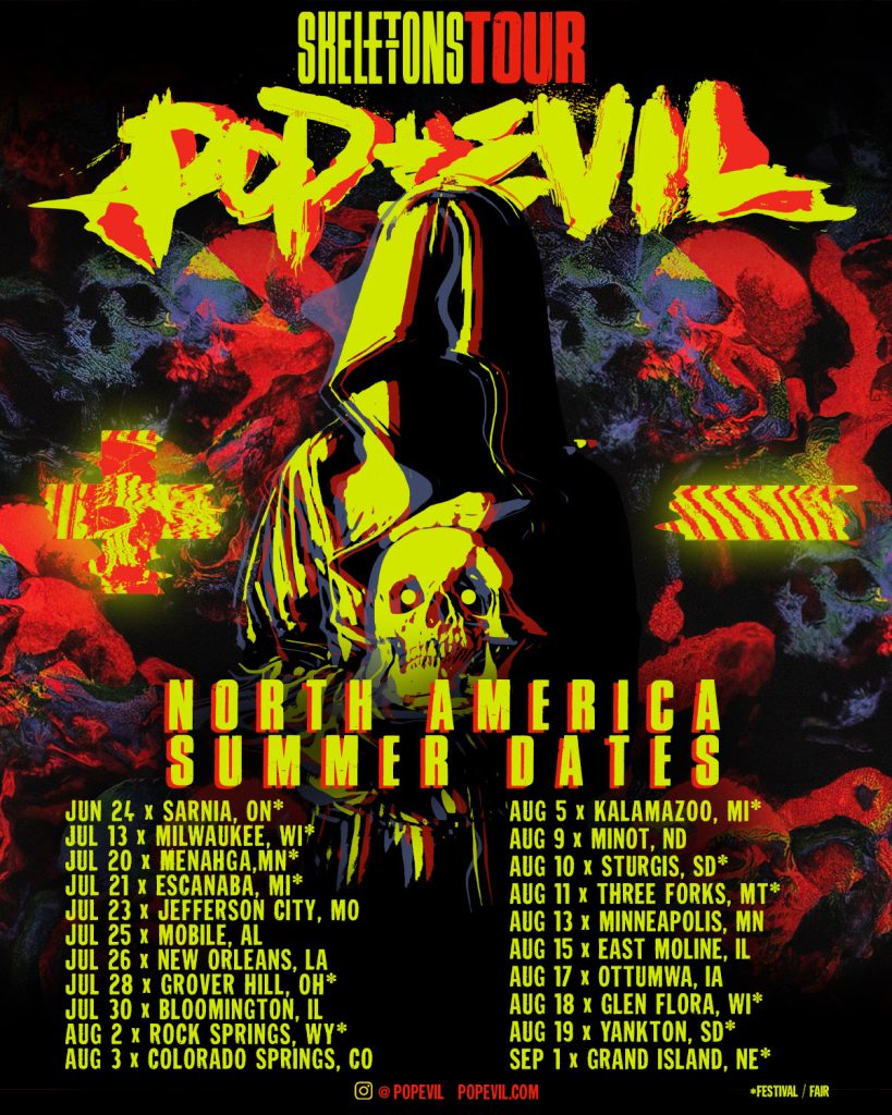 pop evil tour dates 2022