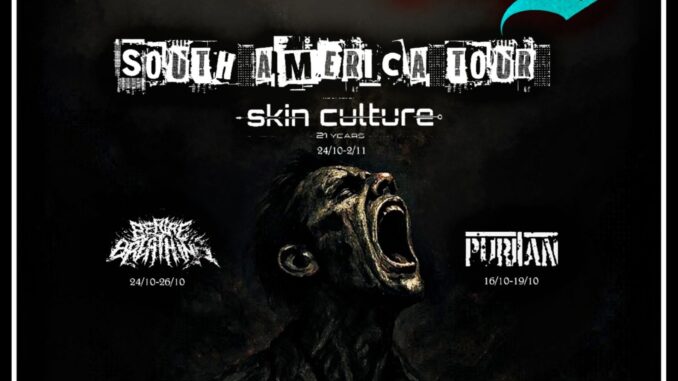 south america tour flyer